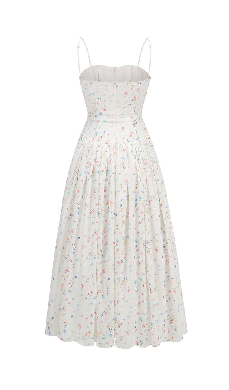 ASHIRA FLORAL MAXI DRESS-Fashionslee