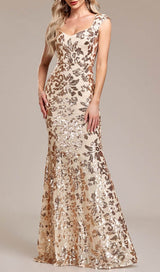 ARZILLA SEQUIN GOWN-Fashionslee