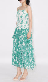 ASSISI PRINTED BOHEMIA MIDI DRESS-Fashionslee