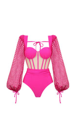 AATOS PINK SWIMSUIT AND SKIRT-Fashionslee