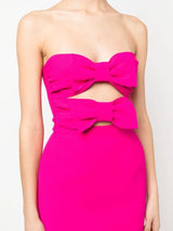 CUT OUT STRAP MINI DRESS IN PINK-Fashionslee