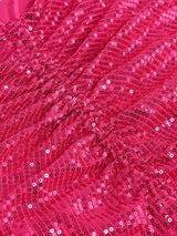 SEQUIN HOLLOW OUT SUIT IN PINK-Fashionslee
