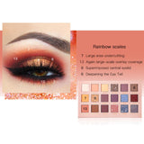 18-COLOR MATTE PEARLESCENT EARTH COLOR EYESHADOW-Fashionslee