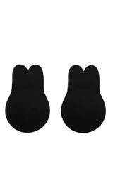 STICKY INVISIBLE BACKLESS LIFT BREAST BRA - BLACK-Fashionslee