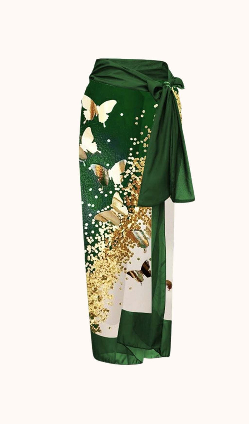 ARAYA GREEN BUFFY SWIMWEAR-Fashionslee