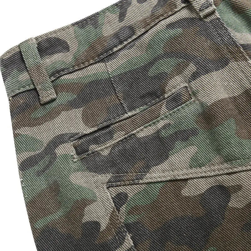 CAITLIN CAMOUFLAGE PANTS-Fashionslee