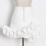 COLIN SKIRT IN WHITE-Fashionslee