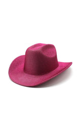 SPARKLE HAT IN HOT PINK-Fashionslee