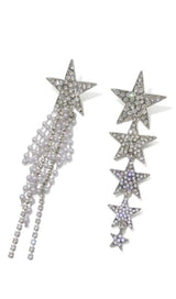ASYMMETRICAL STAR EARRINGS-Fashionslee
